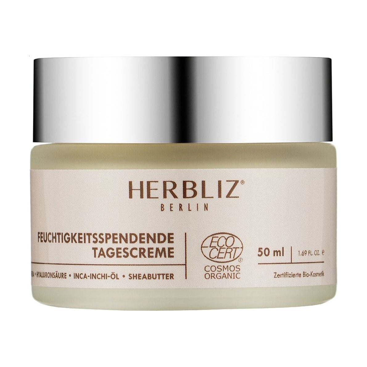 Уцінка! Зволожувальний денний крем для обличчя Herbliz Hydrating Day Cream, 50 мл